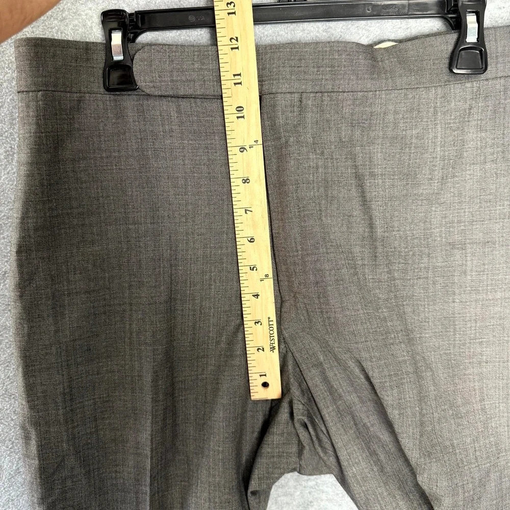 Vintage Polo Ralph Lauren Dress Pants Men's 44 Gray Slash Pockets Classic Formal